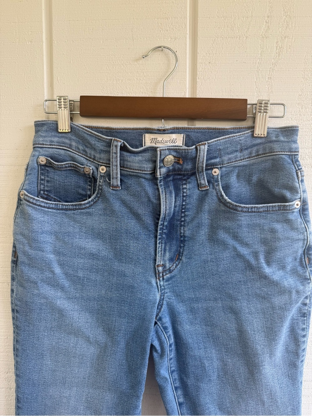 Madewell The Perfect Vintage Light Wash Mid Rise Jeans Size 27 - Picture 2 of 4